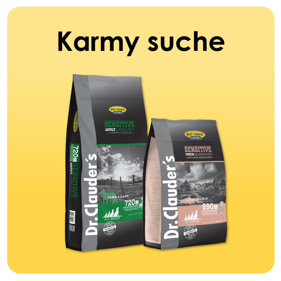 Suche karmy dla psów
